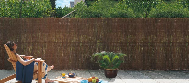 Fencing in natural heather Bruc d�co - Screen and concealment