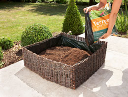 Wicker grow square