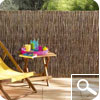 Fencing made of woven wicker Extra Fencing made of woven wicker Extra