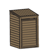 Coffre bois extérieur Coffre bois extérieur
