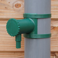 Universal adaptor for connecting to gutters