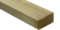 Joist in treated class IV pine
