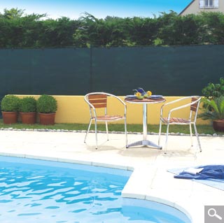 Screen in woven matting Totaltex - Screen and concealment
