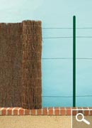 Heather fencing made up of 3 layers Triobruc - Screen and concealment