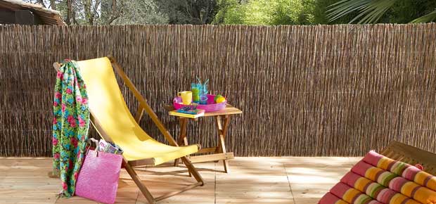 Fencing made of woven wicker Vimet extra - Screen and concealment