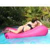 Inflatable Sun lounger WAVE  Fuchsia-Sunvibes