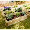 Wooden Square Foot Garden - Forest Style
