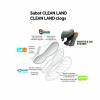 Self-cleaning clogs Kaki