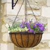 Hanging basket with coco liner - D.35 cm