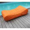 Inflatable Sun lounger WAVE  Orange -Sunvibes