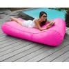 Inflatable Sun lounger WAVE  Fuchsia-Sunvibes
