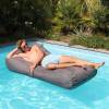 Inflatable Sun lounger WAVE  Grey -Sunvibes