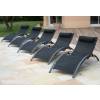 Sun Lounger - Black