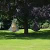 Suspended Hammock - Single Cacoon - White