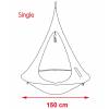 Suspended Hammock - Single Cacoon - Green