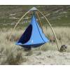 Suspended hammock - Double Cacoon - Blue