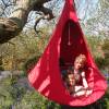 Suspended Hammock - Double Cacoon - Red