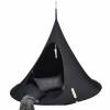 Suspended Hammock - Single Cacoon - Black