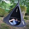 Suspended Hammock - Double Cacoon - Black