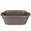 Corsica Wall Basket - 39x17cm- Taupe - Elho