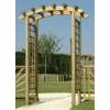 Wooden Arch Pergola for Entrance