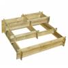 Wooden Square Foot Garden - Forest Style