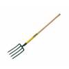 Digging fork with wooden handle - Leborgne