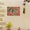 Outdoor Canvas Wall Art - White Bird