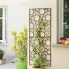 Decorative Trellis in Metal - Circle - 0,6 x 1,5 m