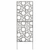 Decorative Trellis in Metal - Circle - 0,6 x 1,5 m