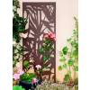 Decorative Trellis in Metal - Palm Tree - 0,6x1,5m