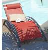 Sun Lounger - Coral