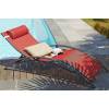 Sun Lounger - Coral