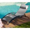 Sun Lounger - Grey