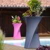 Contemporary Pot - 55 x 55 x H100 cm - Anthracite