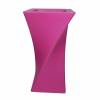 Contemporary Pot - 55 x 55 x H100 cm  Fuschia