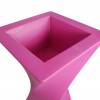 Contemporary Pot - 55 x 55 x H100 cm  Fuschia