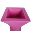 Contemporary Pot - 55 x 55 x H100 cm  Fuschia