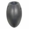 Pot Scudo - 90 x 50 x H.75 cm - Anthracite