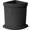 Vela Corner Planter - Black