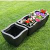 Planter DORADO - square- 40 x 40 cm - Anthracite