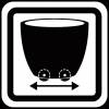 Pure Soft Round  D40 H30 - Anthracite - Elho
