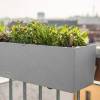 Balconera Stone 100 - Stone Grey - LECHUZA