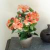 Artificial Plant - Orange Hibiscus - MICA