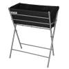 Raised Flowers-Vegetable Bed on Stand - Black