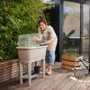 NOA Grow Table - Warm Grey - Elho