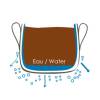 Geotextile Square Vegetable Plot - Taupe - 550L