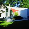 Triangular waterproof sun canopy - terracotta
