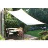 Rectangular waterproof sun canopy - ivory