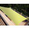 Rectangular waterproof sun canopy - aniseed green